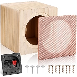 facmogu 6534 wooden speaker box enclosure solid wood unloaded cabinet box