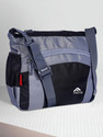 facto Grey, Black Sling Bag Men & Women