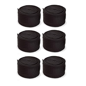 cotton material boxing hand wraps elastic hand amp wrist support for kickboxing training gym workout