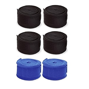 cotton material boxing hand wraps elastic hand amp wrist support for kickboxing training gym workout