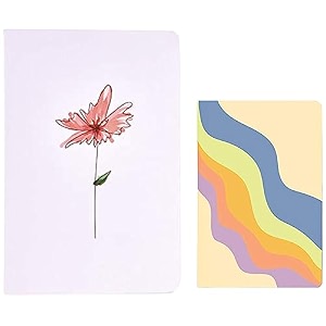 factor notes 100 gsm a5 notebook dot grid  144 pages the retro in pastel sketchbook a5140 gsmacid-free artist-grade paper bloom