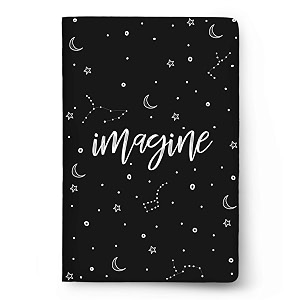 factor notes a5 notebook imagine dot grid 160 pages 90 gsm thick paper  cute aesthetic notebook for women