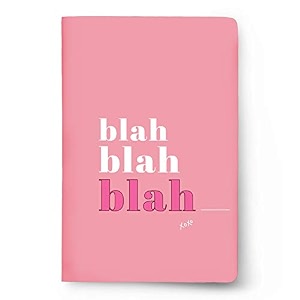 factor notes a5 notebook the blah blah dot grid 160 pages 90 gsm thick paper  cute aesthetic notebook for women