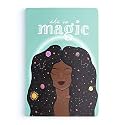 FACTOR NOTES 100 GSM A5 Notebook: Dot Grid | 144 Pages (She is magic)