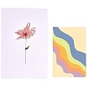 FACTOR NOTES 100 GSM A5 Notebook: Dot Grid | 144 Pages (The Retro in Pastel) Sketchbook: A5|140 GSM|Acid-Free Artist-Grade Paper (Bloom)