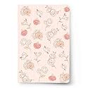 FACTOR NOTES 100 GSM A5 Notebook: Dot Grid | 144 Pages (The Pastel Pink Roses)