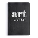 Factor Notes A5 Notebook (Art will Save the World)| Dot Grid, 160 Pages, 90 GSM Thick Paper | Cute Aesthetic Notebook for Women