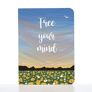 factor notes a6 notebook ruled  90 gsm  160 pages free your mind