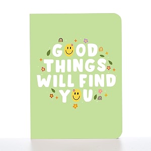 factor notes a6 notebook ruled  90 gsm  160 pages good things will find you