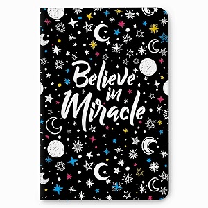 factor notes notebook 90 gsm b6 ruled 112 pages journal diary believe in miracle