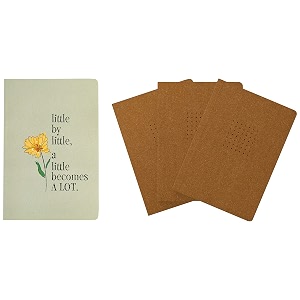 factor notes notebook amp factor notes b6 notebooks plain 2-in-1 pack