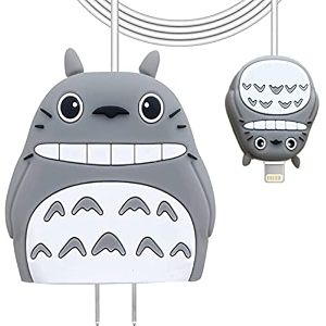 factotech protective charging case for iphone 111213141516pro maxfor 18w20w charger and charging cablehave durable cable sleeve -totoro