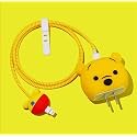 FACTOTECH Cartoon 3D Design Protective Case for 18W 20W iPhone 14 13 12 11 Pro Max Fast Charging Cable Adapter Charger,Cartoon Lightning Data Cable Case for iPhone Charger -Winnie THE Pooh 2