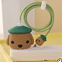 FACTOTECH Protective Charging Case for iPhone 11/12/13/14/15/16/Pro Max,for 18W/20W Charger and Charging Cable,Have Durable Cable Sleeve -Green HAT Brown Dog