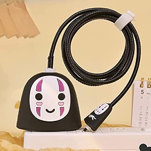 factotech protective charging case for iphone 111213141516pro maxfor 18w20w charger and charging cablehave durable cable sleeve -faceless man