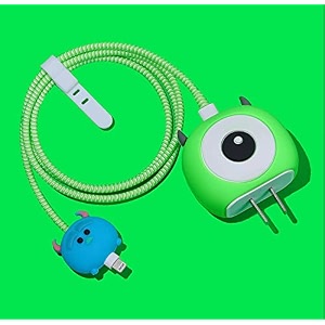 factotech protective charging case for iphone 111213141516pro maxfor 18w20w charger and charging cablehave durable cable sleeve -big eye amp monster