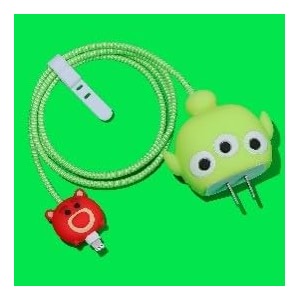 factotech protective charging case for iphone 111213141516pro maxfor 18w20w charger and charging cablehave durable cable sleeve -3 eyed monster strawbery bear