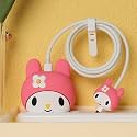 FACTOTECH Protective Charging Case for iPhone 11/12/13/14/15/16/Pro Max,for 18W/20W Charger and Charging Cable,Have Durable Cable Sleeve -Sanrio Kitty