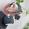 FACTOTECH Protective Charging Case for iPhone 11/12/13/14/15/16/Pro Max,for 18W/20W Charger and Charging Cable,Have Durable Cable Sleeve -Gamepad