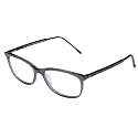 Faddish Anti-glare Rectangular Unisex Spectacle Frame with UV400 &amp; Bluelight Blocking Computer Glasses for Eye Safety from Bluelight by Computer Mobile (SKUDDY C3 BBL|Blue Block|UV400|Grey &amp; Black)