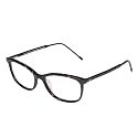 Faddish Anti-glare Rectangular Unisex Spectacle Frame with UV400 & Bluelight Blocking Computer Glasses for Eye Safety from Bluelight by Computer Mobile (SKUDDY C8 BBL|Blue Block|UV400|Demi Brown)