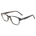 Faddish Full Rim Square Unisex Spectacle Frame - (M-521-51|49) (BROWN MC)