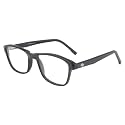 Faddish Full Rim Square Unisex Spectacle Frame - (M-521-51|49) (BLACK)