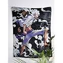 Anime Inspired Flag Mini Tapestry, Gear Five Printed Anime Theme Backdrop For Wall Hanging Home Decor Bedroom (35.5 x 27.5 In)