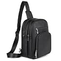 FADEON Sling Bags for Women Crossbody Bag, Designer PU Leather Sling Purse