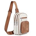 FADEON Sling Bags for Women Crossbody Bag, Designer PU Leather Sling Purse