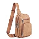 FADEON Sling Bags for Women Crossbody Bag, Designer PU Leather Sling Purse