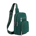 FADEON Sling Bags for Women Crossbody Bag, Designer PU Leather Sling Purse
