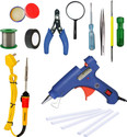 FADMAN GGE1FAMLKIPDRQ ELECTRONIC COMBO PACK WITH SOLDERING IRON Standard Temperature Corded Glue Gun