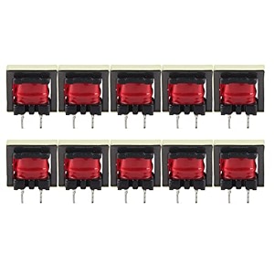 fafeicy 10pcs 1300  8 ohm audio transformer ee14 transformateur pos transformador transformer