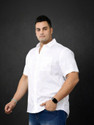 FAHION STYLE VALLA Men Solid Casual White
