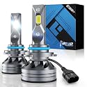 FAHREN Upgraded HB3/9005 Light Bulb, 70,000LM Super Bright 6500K, 7 Years Long Service Life with Cooling Fan, Real 1:1 Size 9005 LED Lights, CANbus-Ready Plug and Play, lP68 Waterproof, Pack of 2