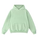 FAIABLE Mens Hoodies Oversized Unisex Acid Wash Hoodie Heavyweight Fleece Vintage Cotton Sweatshirt Men Women Streetwear