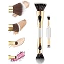 Faigy 4 In 1 Makeup Brushes Set | Makeup Kit For Women Includes Eyeshadow, Contour, Eyebrow, Blending Brush | Mini Travel Friendly Kit