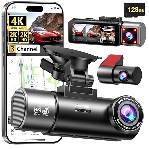FAIMEE 4K Dash Cam Front and Rear