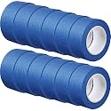 Fainne 12 Rolls Blue Painters Paint Masking Tape, Blue, 2 Inch X 55 Yards