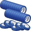 Fainne 36 Rolls Blue Painters Paint Masking Tape, Blue, 1 Inch X 55 Yards