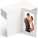 Fainne 75 Pcs Paper Picture Frames 4x6 Photo Paper Cardboard Photo Folders