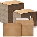 Fainne Kraft Envelopes for Invitation, A4, 4.25 × 6.25 in, 600 Pack