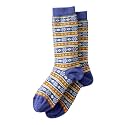 Fair Trade Starry Stripe Alpaca Socks