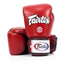 Fairtex BGV1BR Breathable Boxing Gloves, Lightweight Shock Absorbent Gear