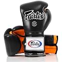 Fairtex BGV9 Muay for Professional Boxers &amp; Trainers |Mexican Style Glove for Hard Hitters | MMA Gloves for Martial Arts|Light Weight &amp; Shock Absorbent Boxing Gloves