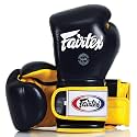 Fairtex BGV9 Muay for Professional Boxers &amp; Trainers |Mexican Style Glove for Hard Hitters | MMA Gloves for Martial Arts|Light Weight &amp; Shock Absorbent Boxing Gloves