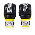 Fairtex FGV18 MMA Boxing Gloves, Leather Muay Thai Martial Arts Training