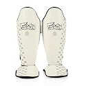 Fairtex SP5 Muay Thai Shin Guards for Men, Women, Kids | Shinguards are Premium, Lightweight & Durable | Extended Protection to Avoid shin splints During Training or Sparring