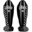 Fairtex SP5 Muay Thai Shin Guards for Men, Women, Kids | Shinguards are Premium, Lightweight & Durable | Extended Protection to Avoid shin splints During Training or Sparring
